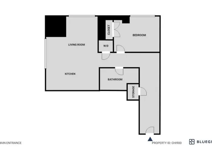 River North 1br W Gym Lounge Roof Nr Riverwalk Chi-900 *