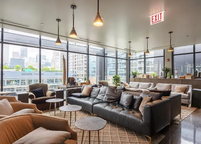 River North 1br W Gym Lounge Roof Nr Riverwalk Chi-900 Apartamento